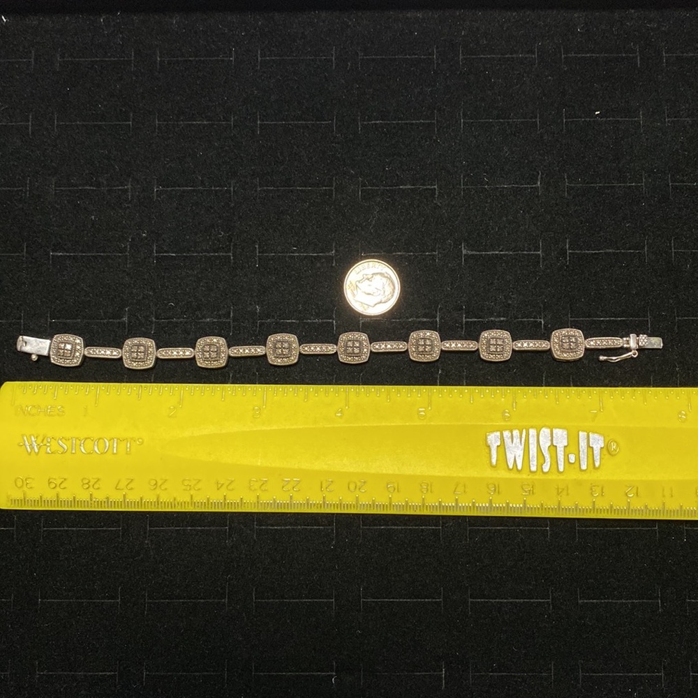 Vintage sterling silver bracelet. B4 - Picture 3 of 4